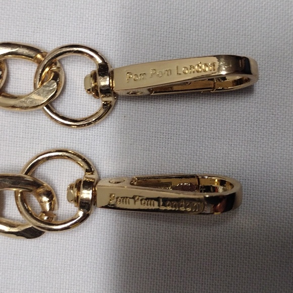 Pom Pom London Gold Chain Replacement Strap 47" Long x 1/2" Wide PSB#35 - Picture 9 of 9